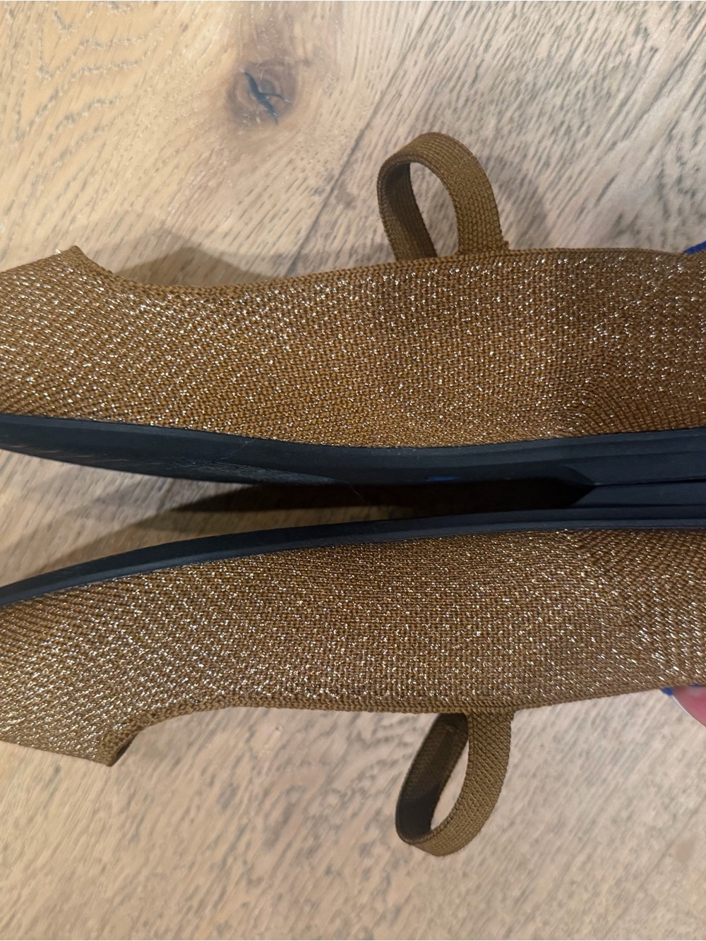 Rothy's Brown Mary Jane Flats with Buckle Strap - Picture 2 of 5